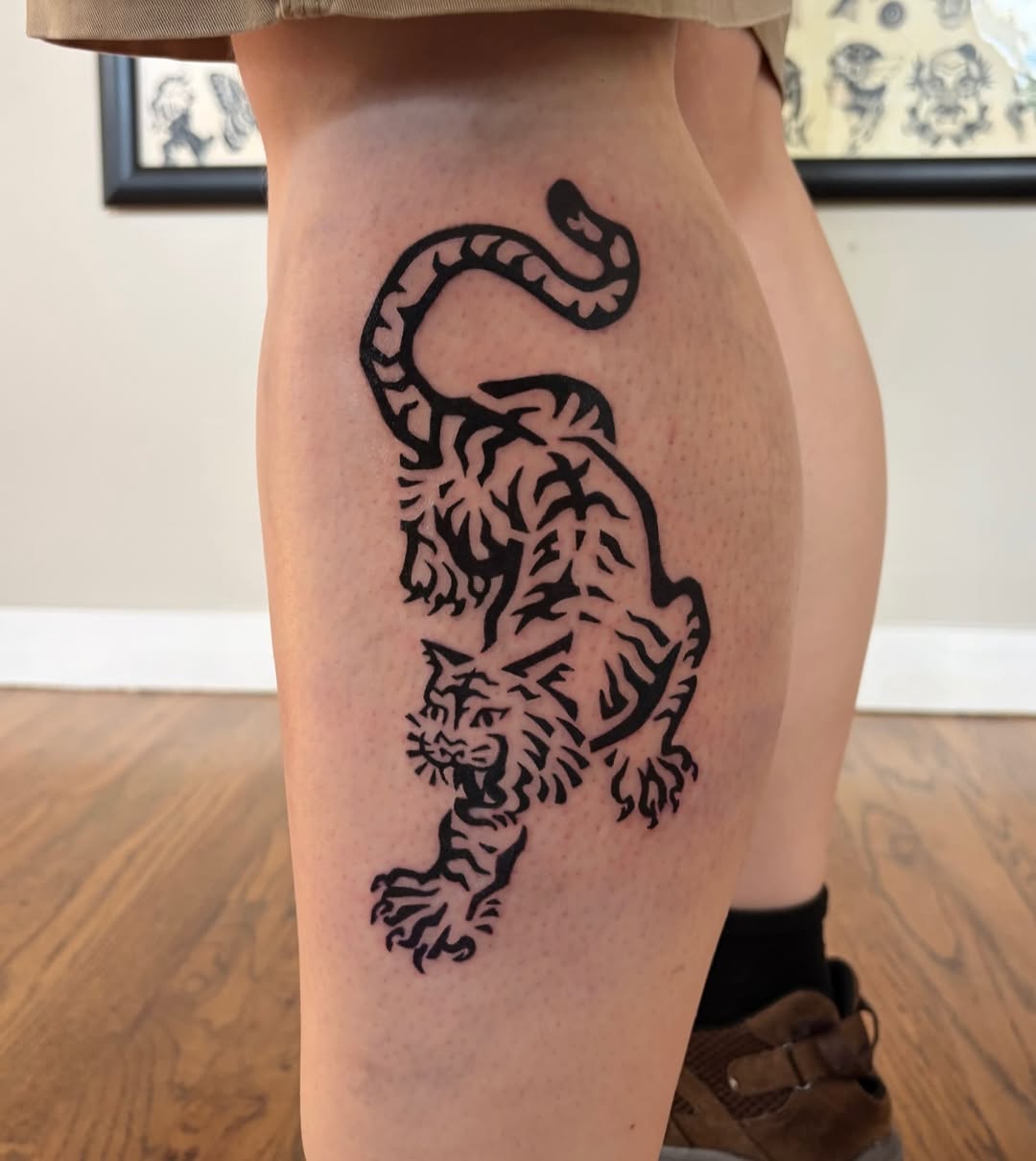 Tattoo by @st_matthew___ — blackwork