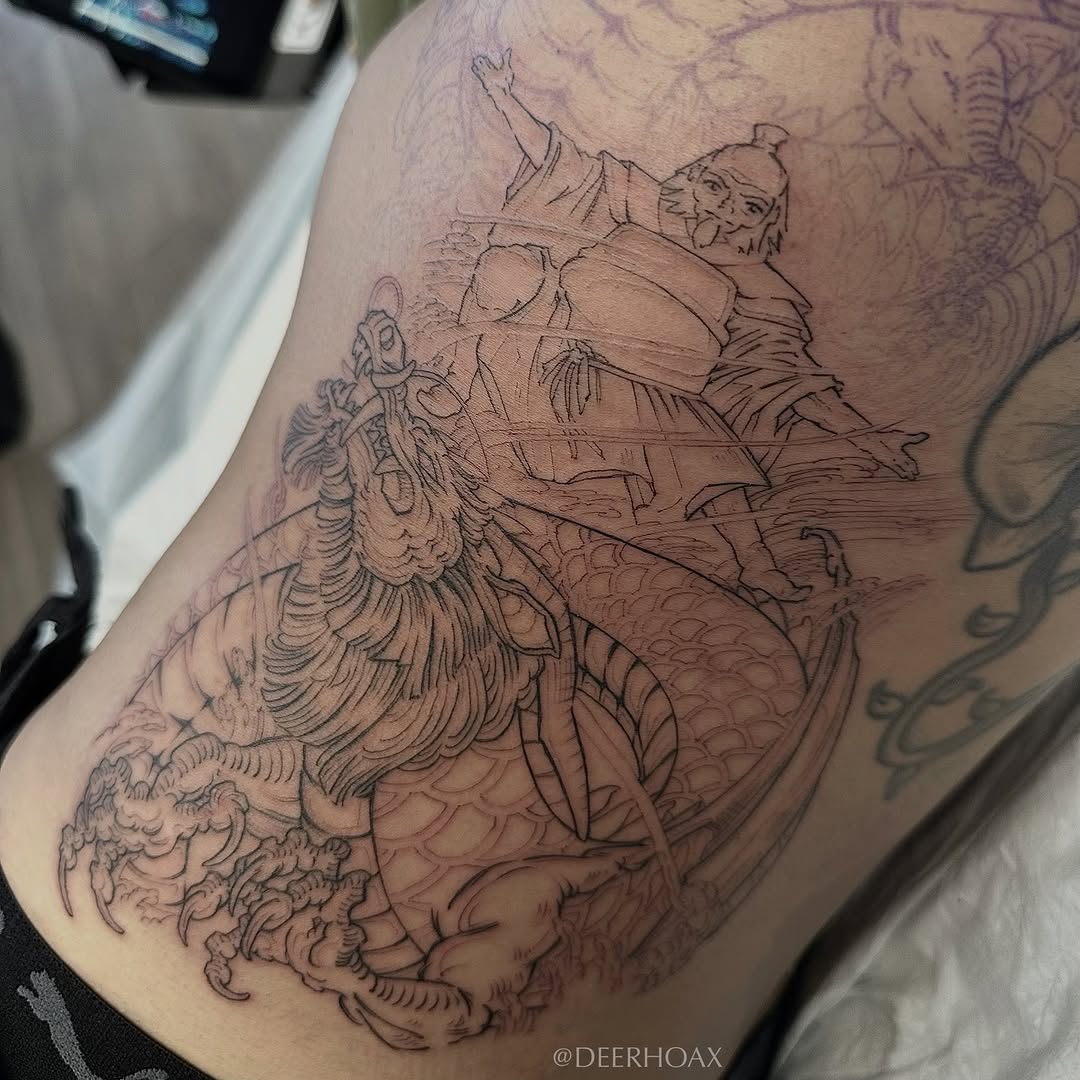 Tattoo by @deerhoax — japanese_irezumi