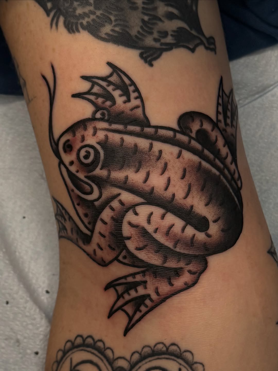 Tattoo by @mccallumtattoo — american_traditional, black_and_grey