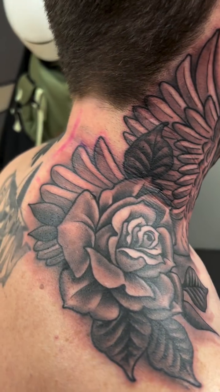 Tattoo by @pat_bennett_tattoos — black_and_grey, realism