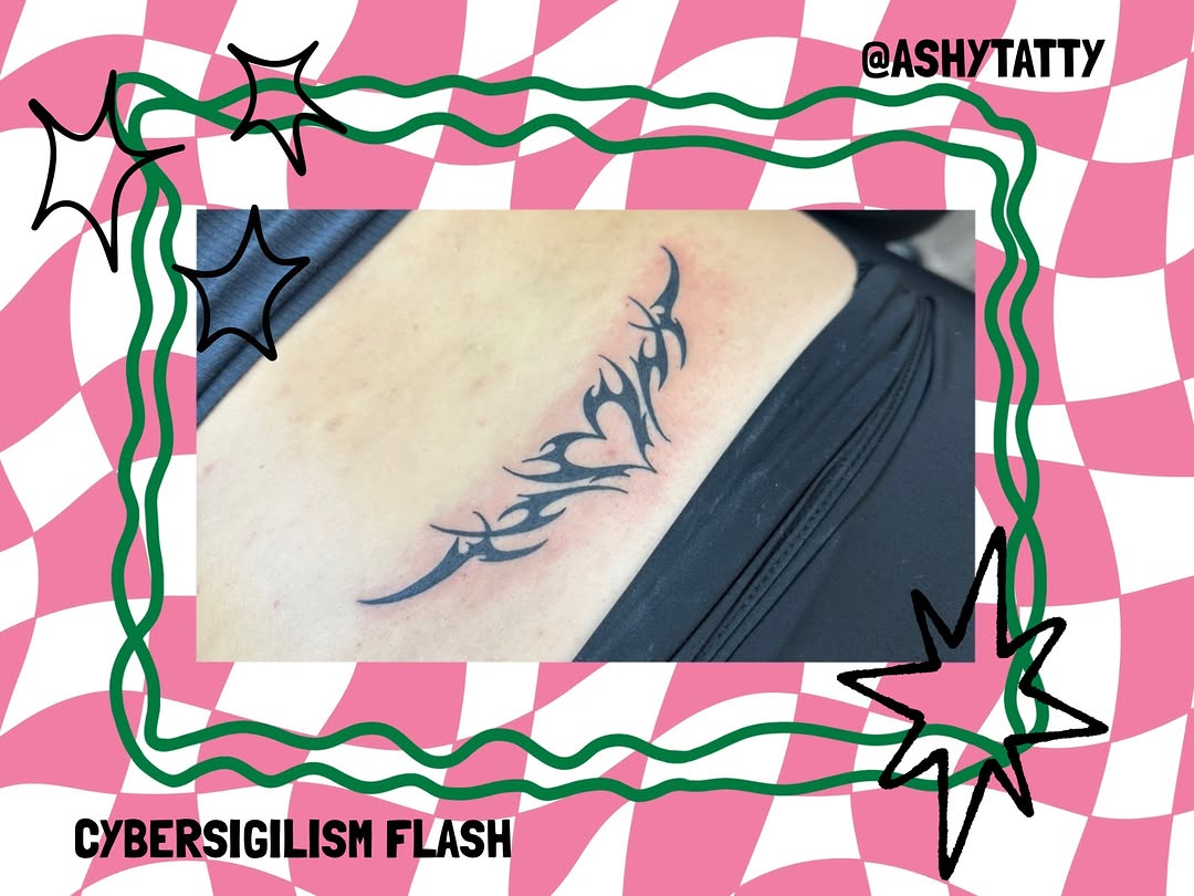 Tattoo by @ashytatty — tribal