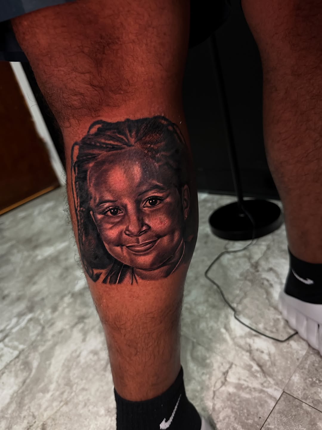 Tattoo by @vondr4e — realism, black_and_grey