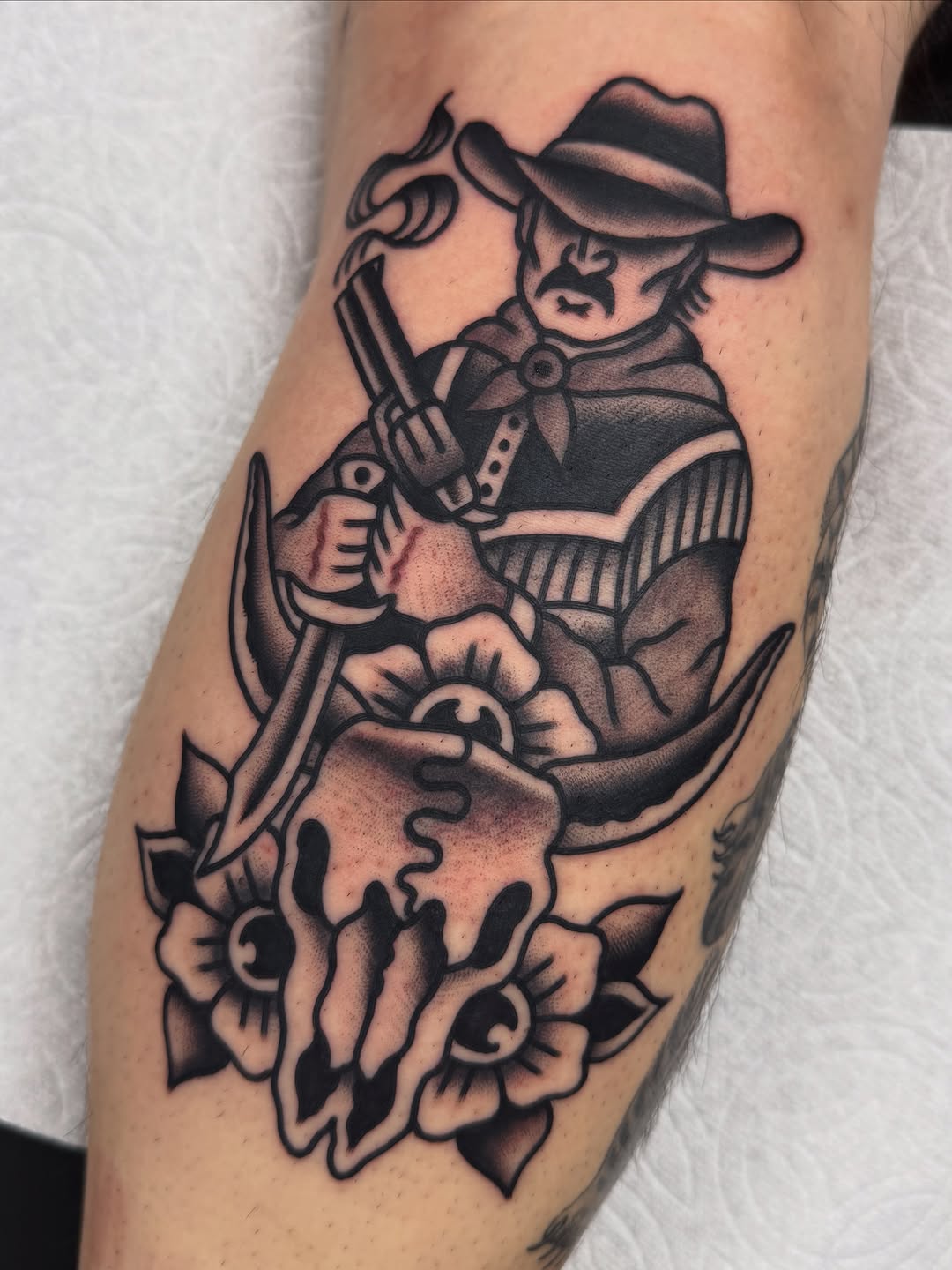 Tattoo by @joeyxtattoo — american_traditional, illustrative