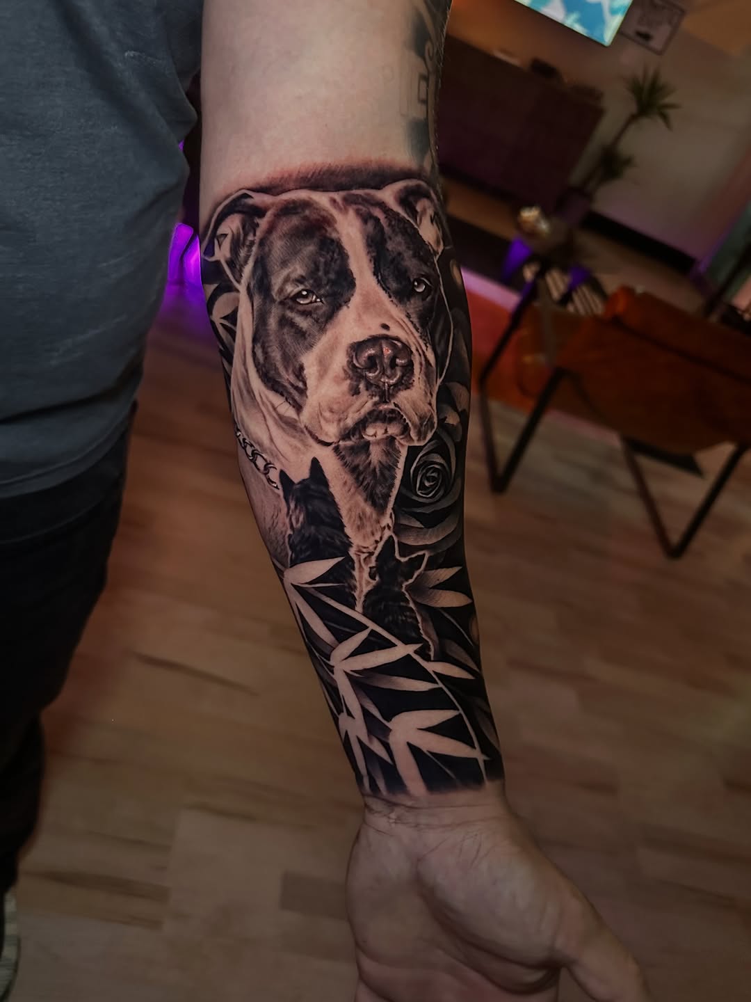 Tattoo by @jonstattoos — realism, black_and_grey