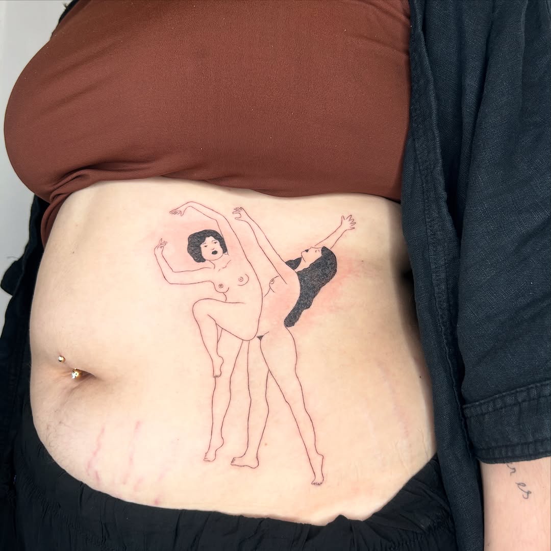 Tattoo by @klaracoral — fine_line, illustrative