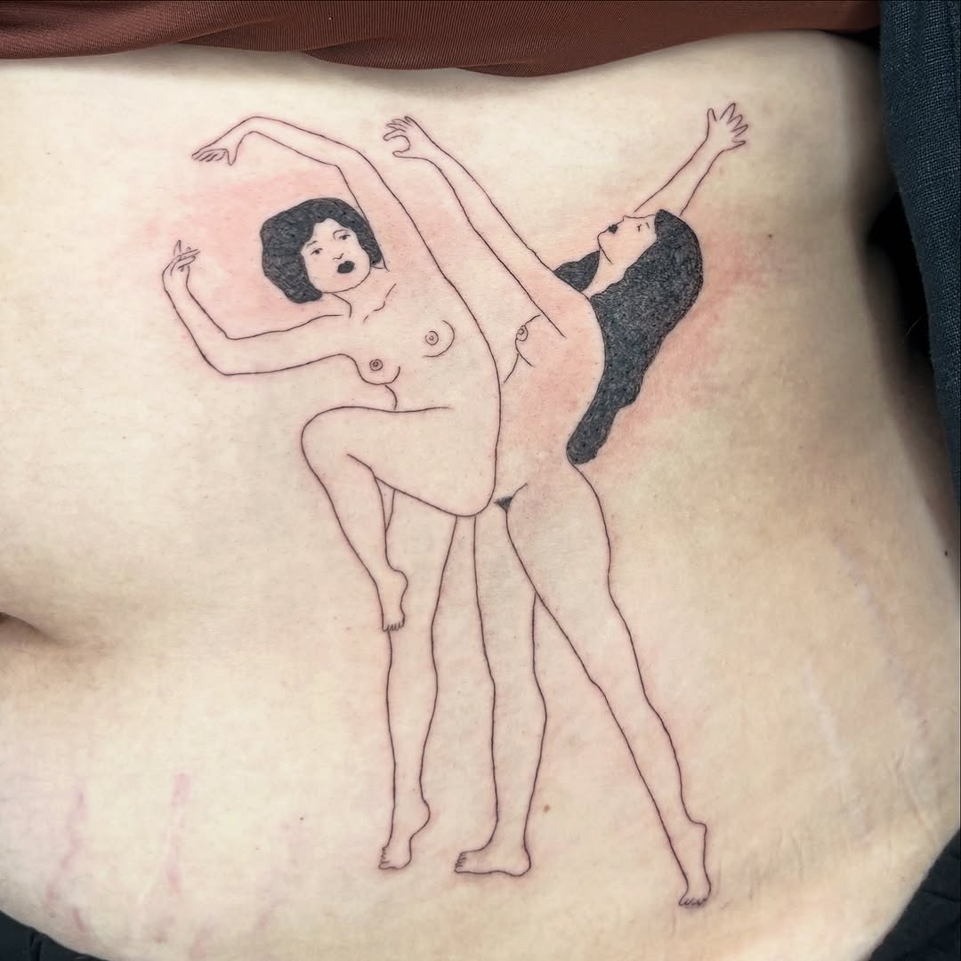 Tattoo by @klaracoral — fine_line