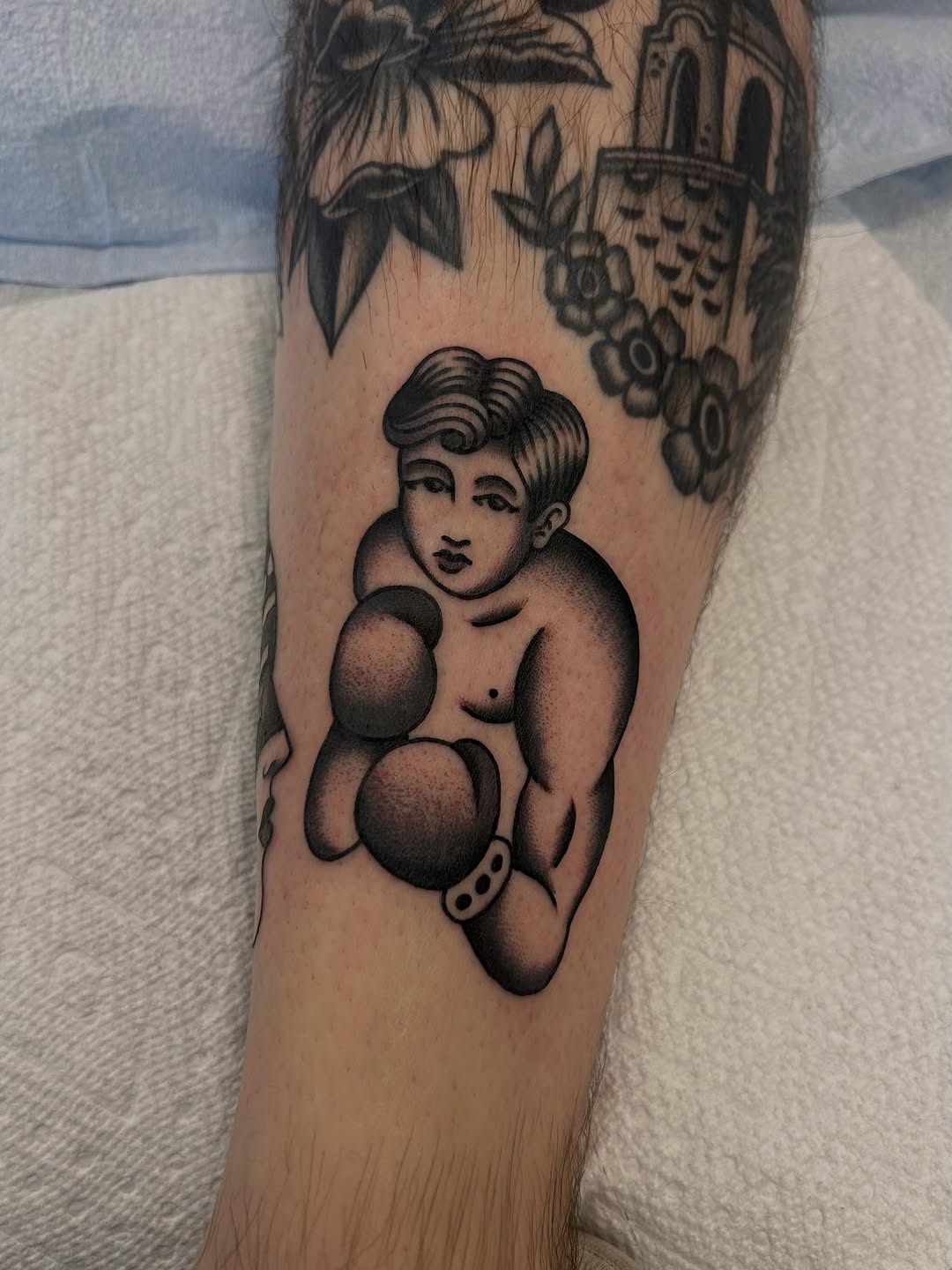 Tattoo by @christian.lasyone โ american_traditional, black_and_grey