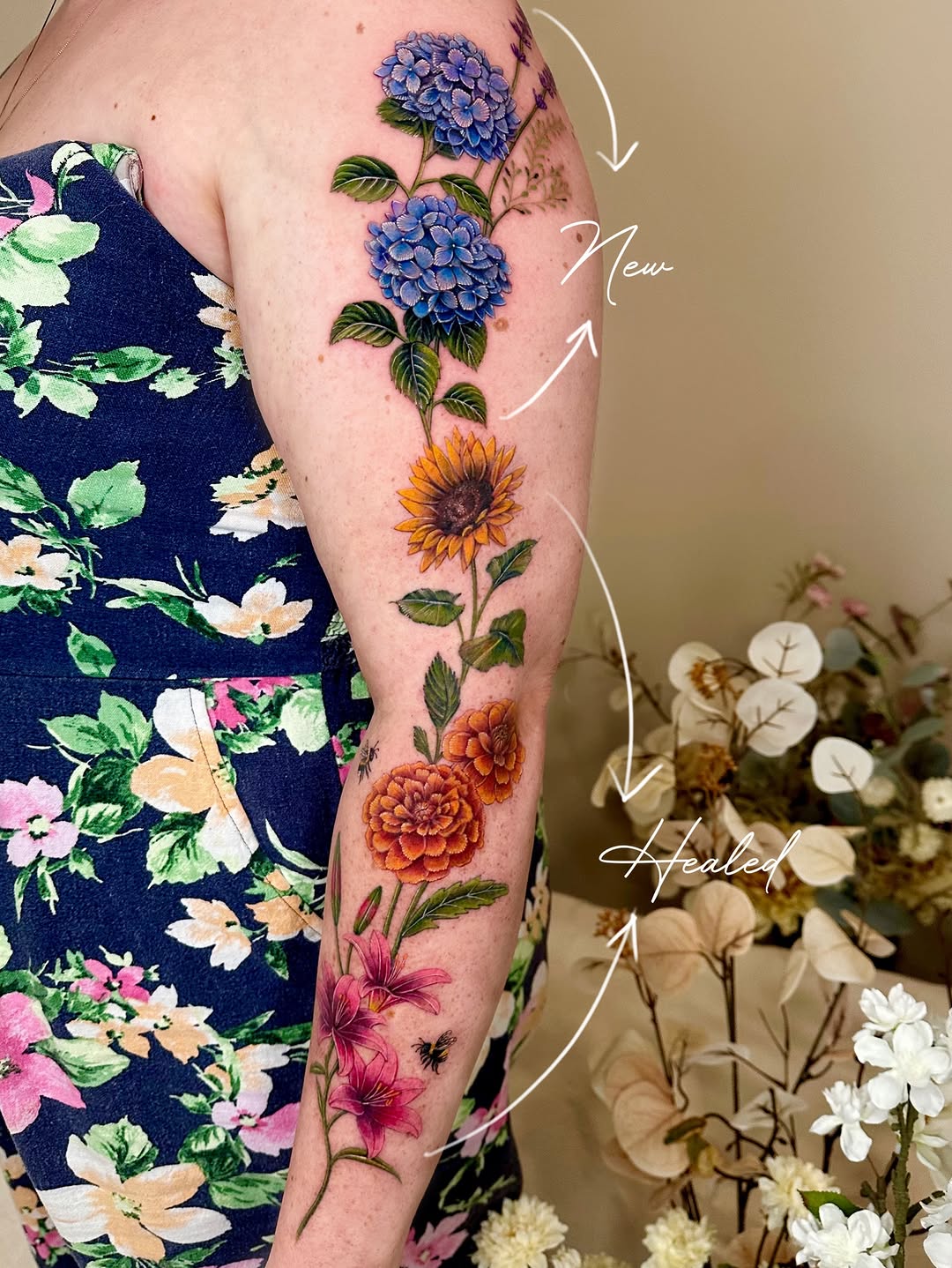 Tattoo by @claire_tattoos_ — realism, illustrative