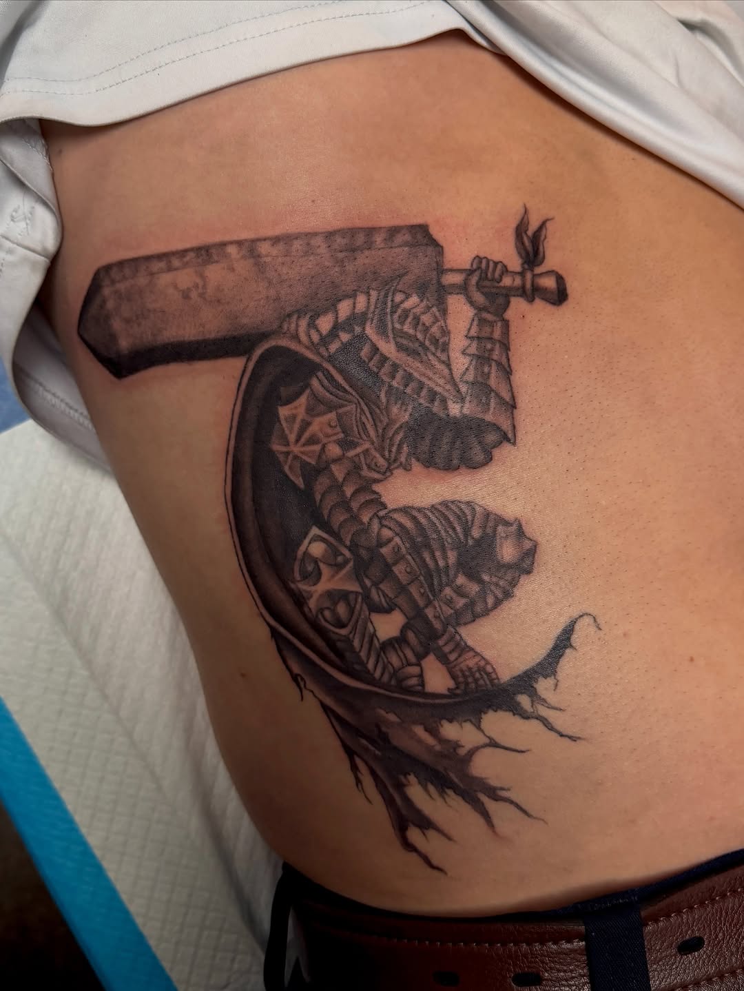 Tattoo by @transtamp — black_and_grey, realism