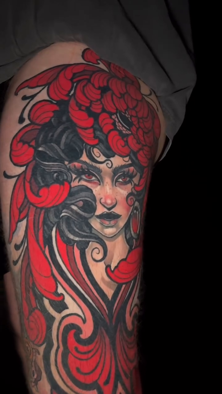 Tattoo by @chance_tattoos — japanese_irezumi, neo_traditional