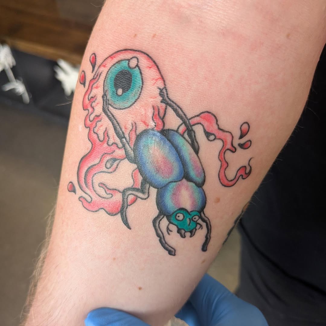 Tattoo by @beetlexbabe — new_school