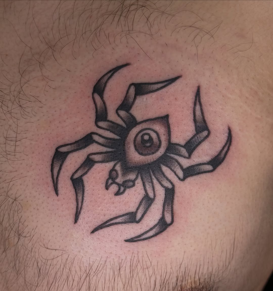 Tattoo by @kayzzentat2 — illustrative, black_and_grey
