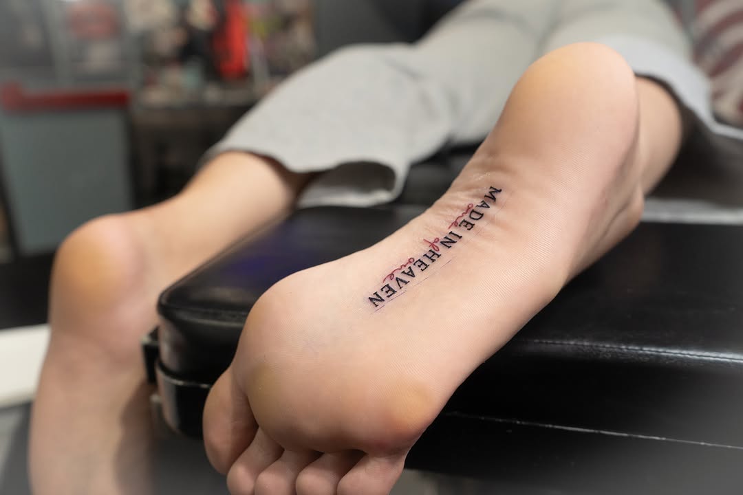 Tattoo by @poncetattooap — lettering_script, fine_line
