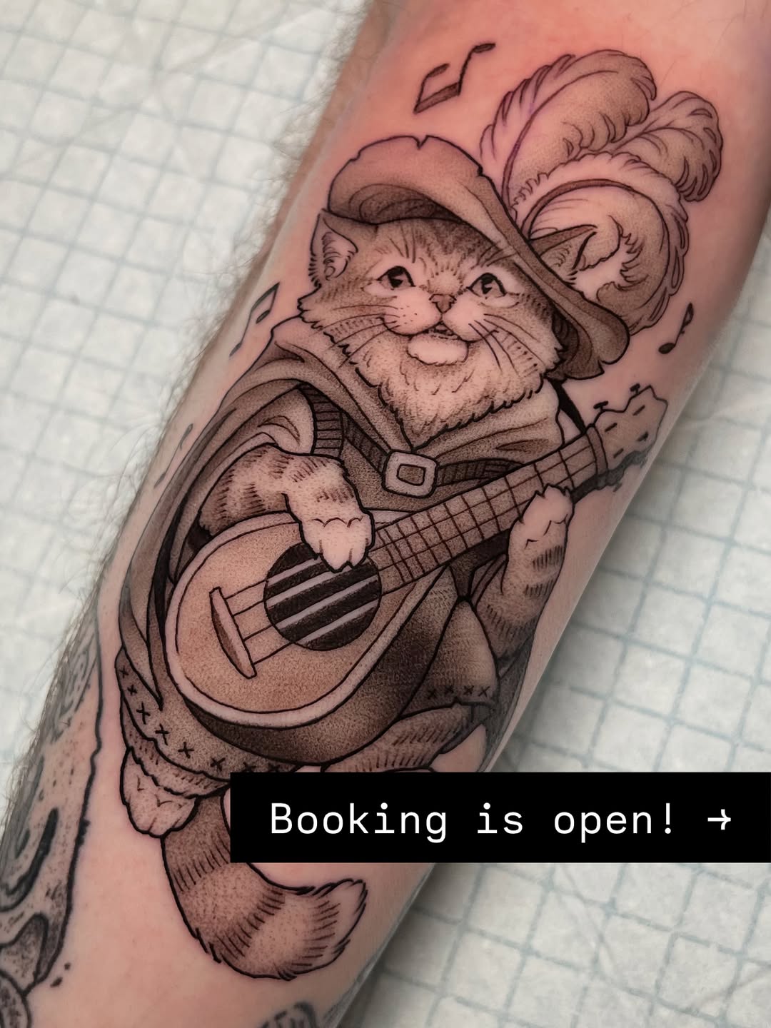 Tattoo by @girlwiththefoxtattoo — realism, black_and_grey