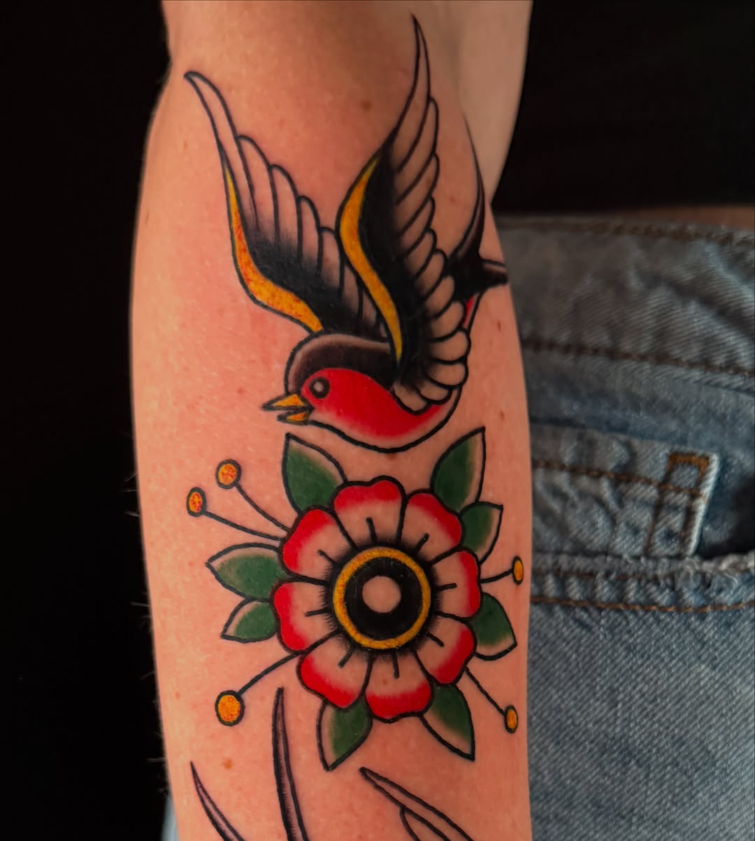 Tattoo by @etzeltattoo — american_traditional