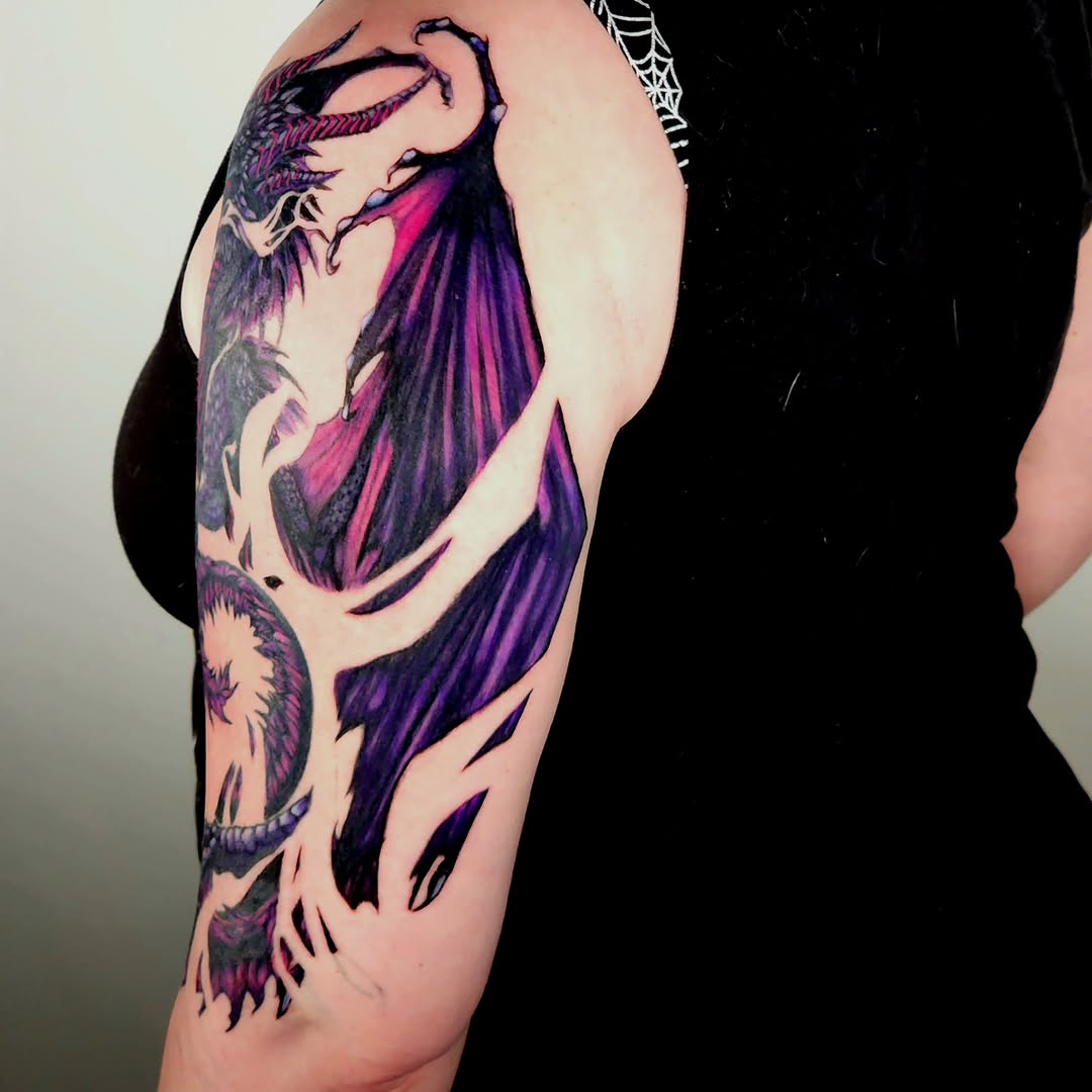 Tattoo by @soleilantoinette — new_school, dark_realism