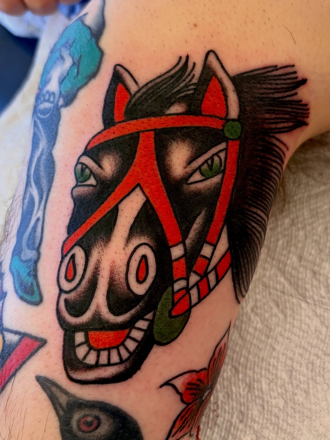 Tattoo by @shanermantattoo — american_traditional, black_and_grey