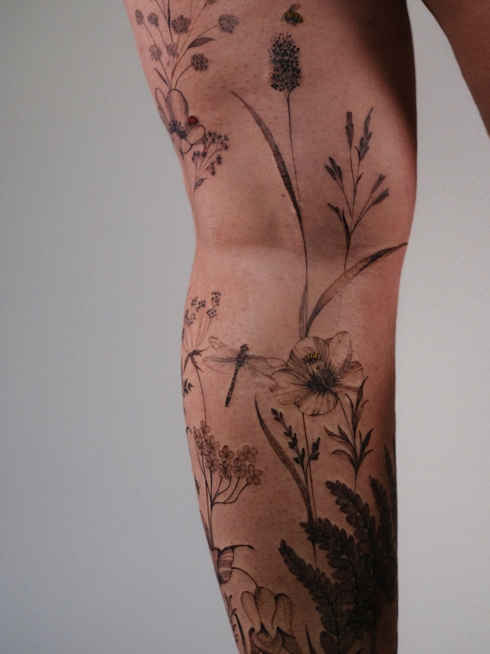 Tattoo by @temple.adorned โ fine_line