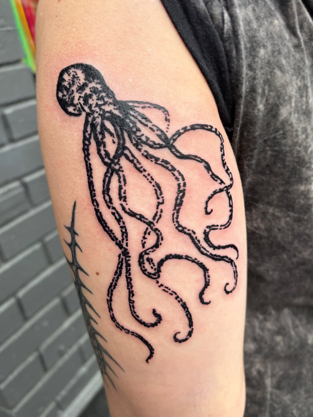 Tattoo by @cooperfckingtats — blackwork