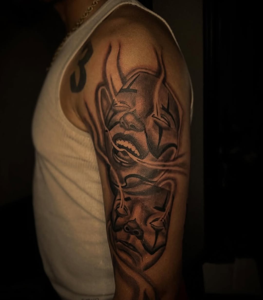 Tattoo by @tattsbyleek โ black_and_grey, realism