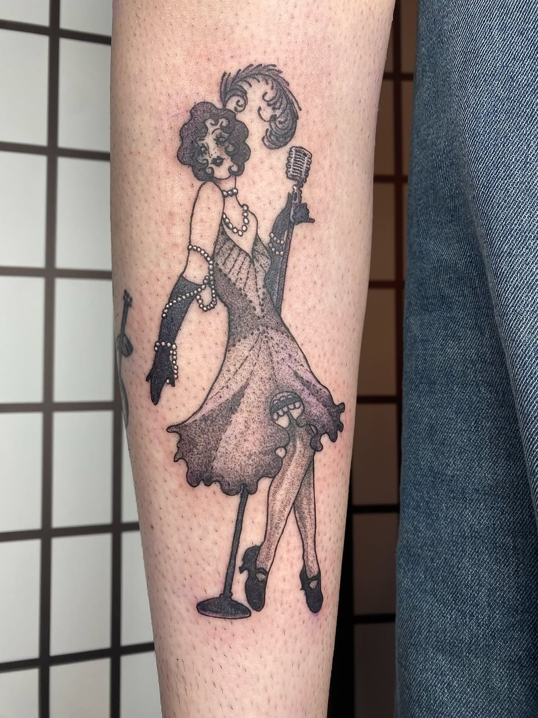 Tattoo by @magic_rabbitt โ black_and_grey