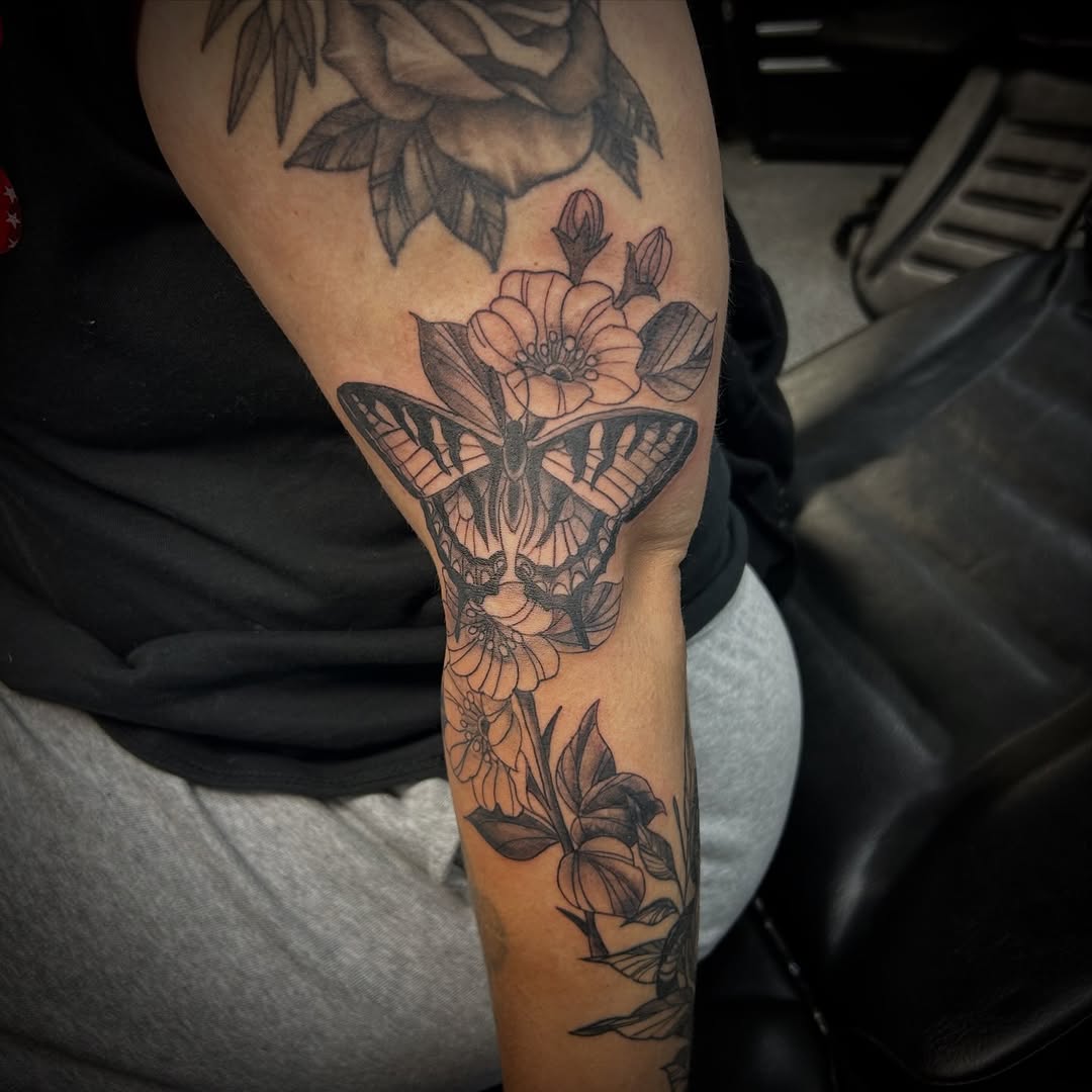 Tattoo by @inkedbybrice — black_and_grey