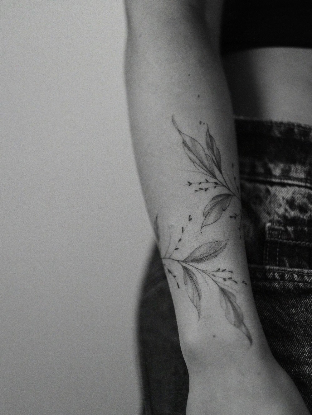 Tattoo by @temple.adorned โ fine_line