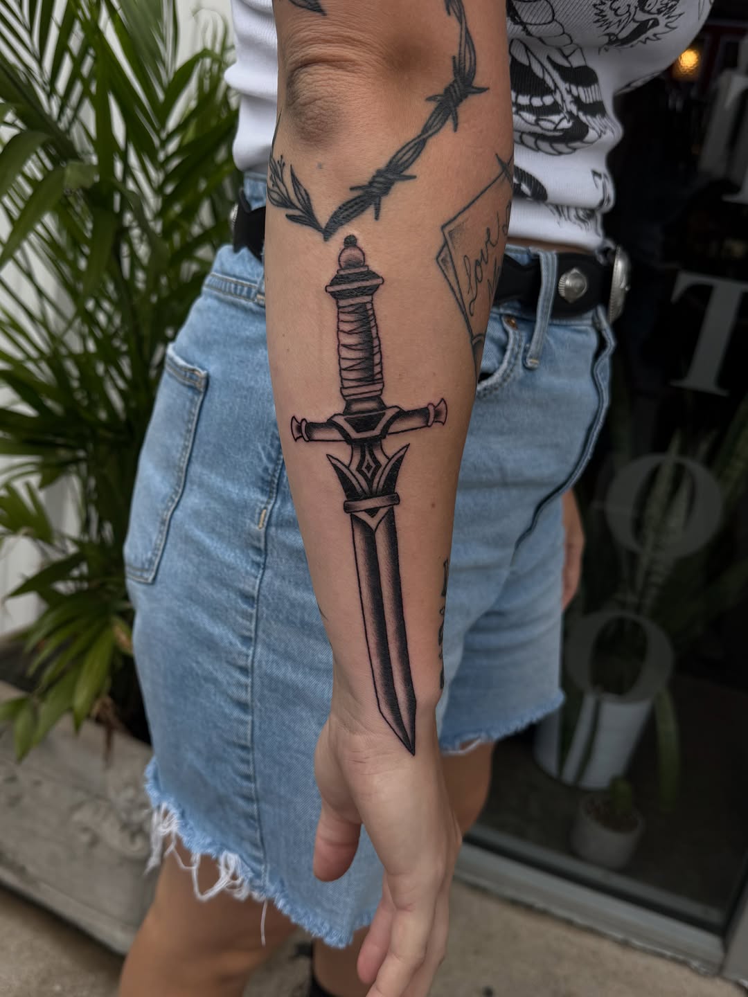 Tattoo by @tankiesfrattoos — black_and_grey, chicano