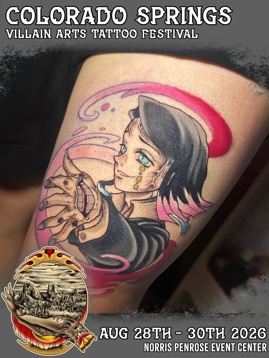 Tattoo by @xxsashafontainexx — anime, new_school