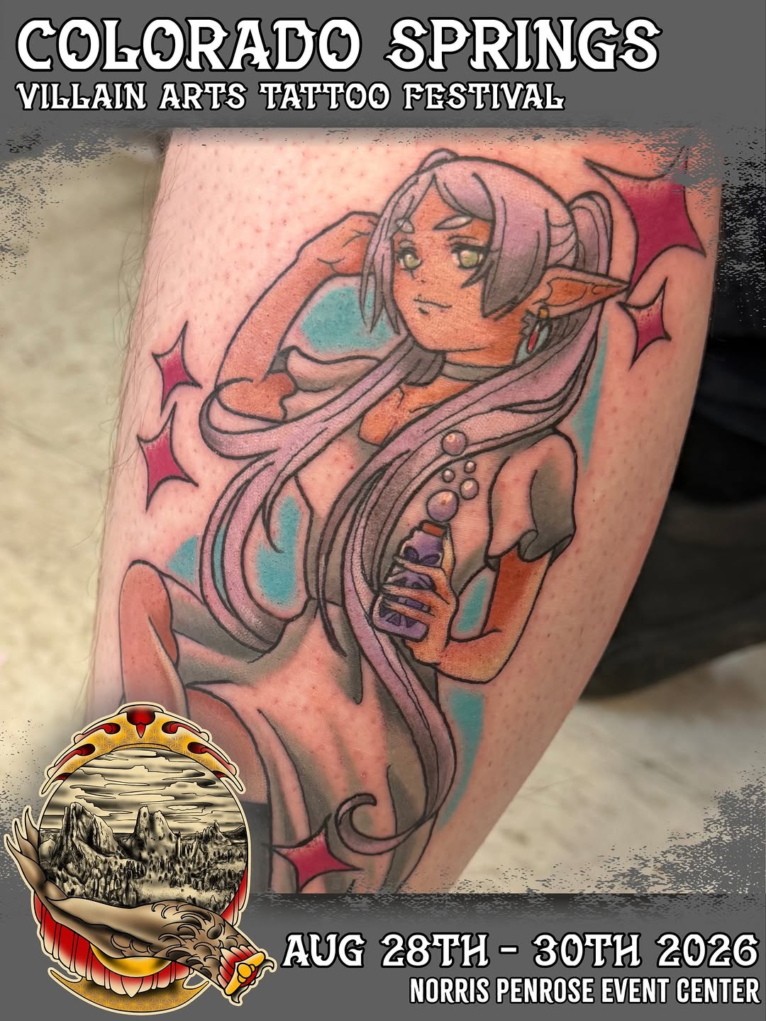 Tattoo by @xxsashafontainexx — anime, new_school