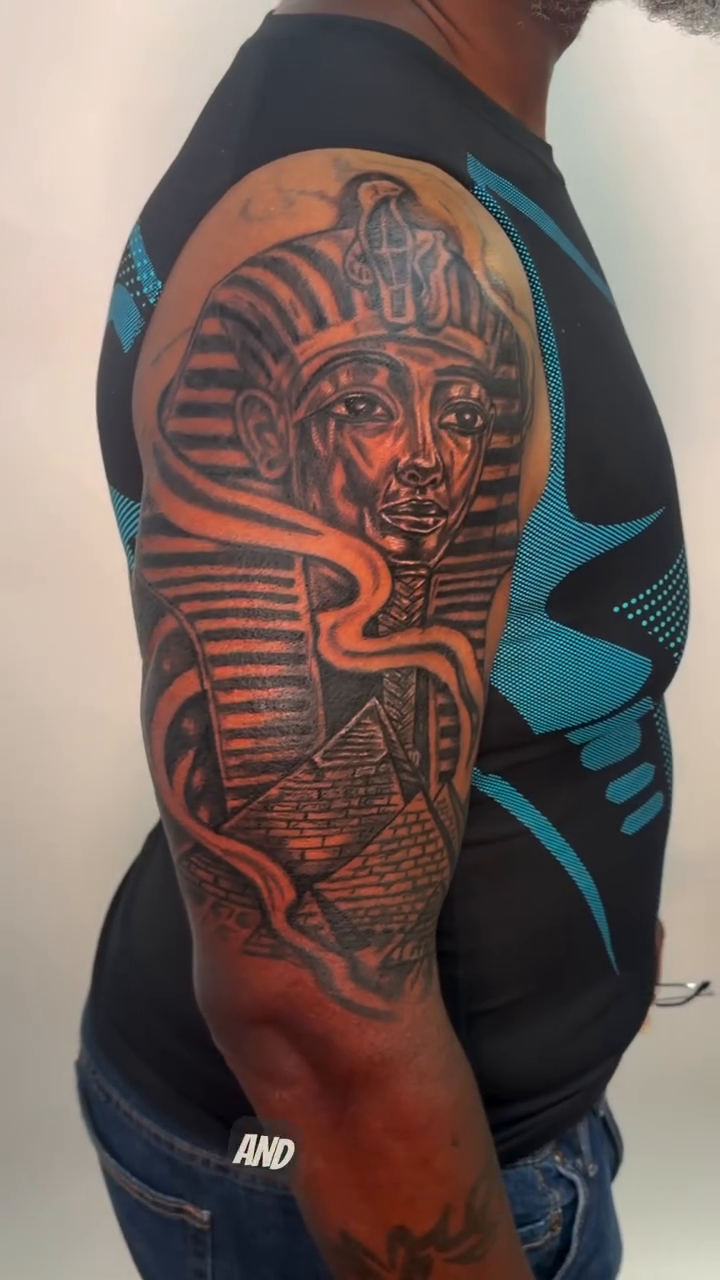 Tattoo by @custard1992tattoos — realism, black_and_grey