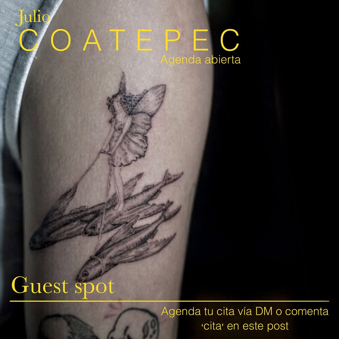 Tattoo by @maalaacaaraa โ illustrative, black_and_grey