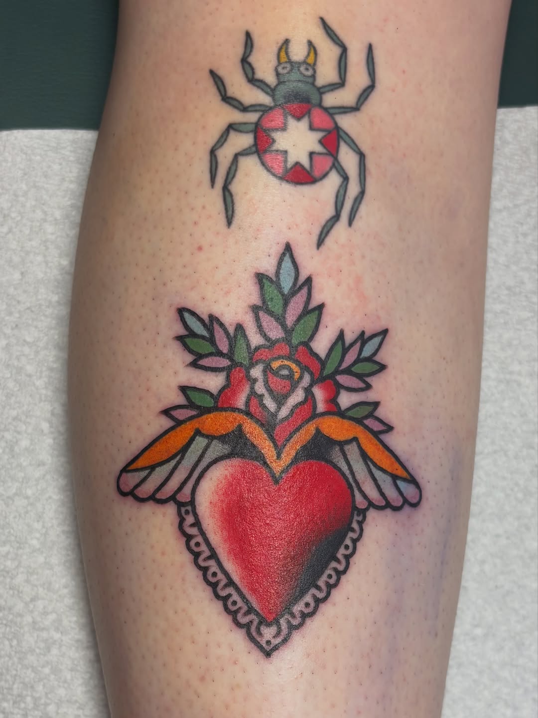 Tattoo by @bonnie_0417 β american_traditional, illustrative