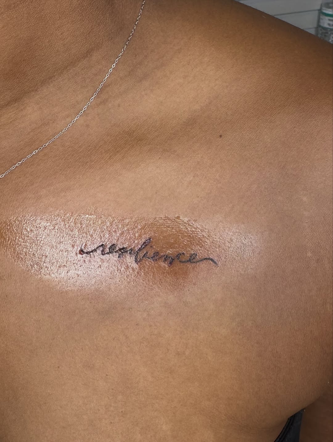 Tattoo by @mawlo1nk — fine_line, lettering_script
