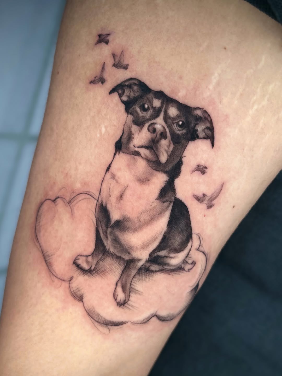Tattoo by @marisolcreative — realism, black_and_grey