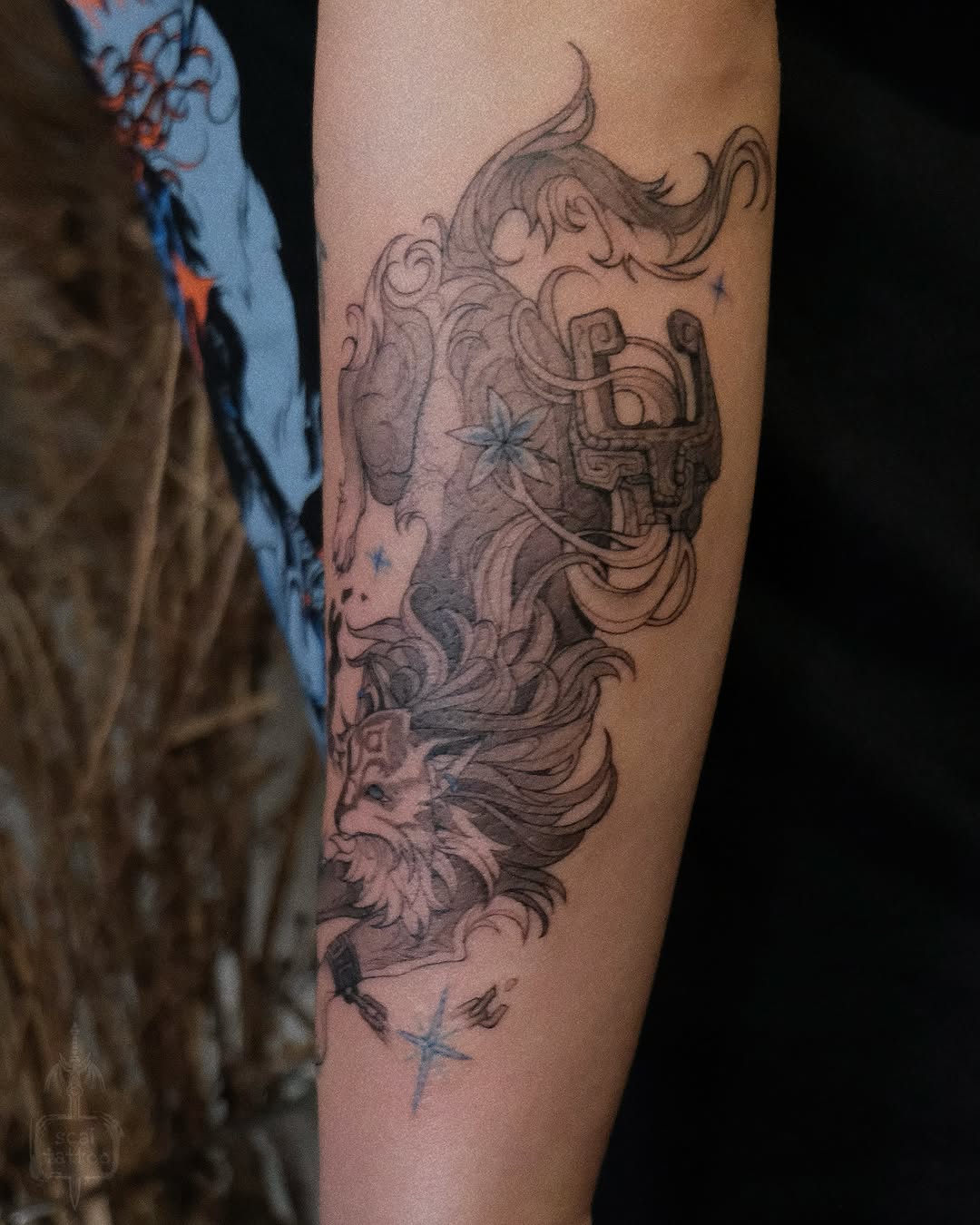Tattoo by @scaitattoo โ black_and_grey