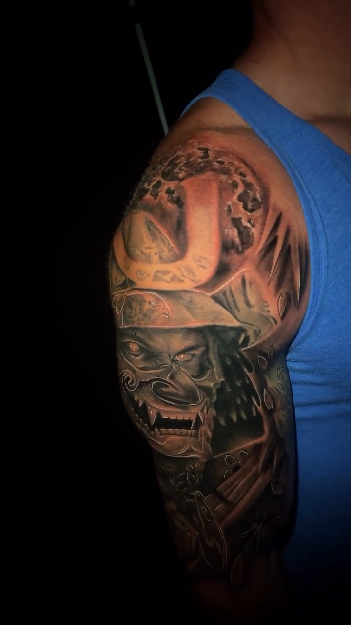 Tattoo by @romanstarkey_ — japanese_irezumi, realism