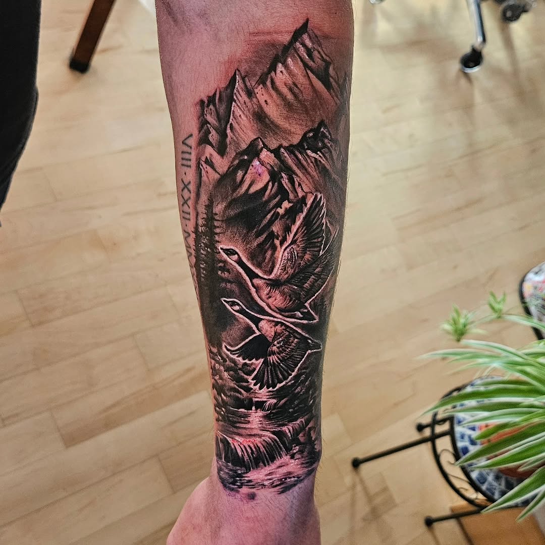 Tattoo by @krustdabusta — realism, black_and_grey