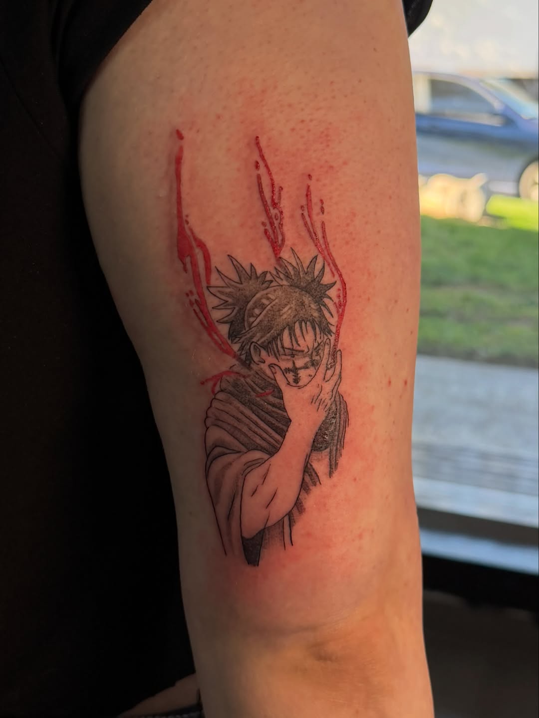 Tattoo by @tofuskintattoo β anime, trash_polka