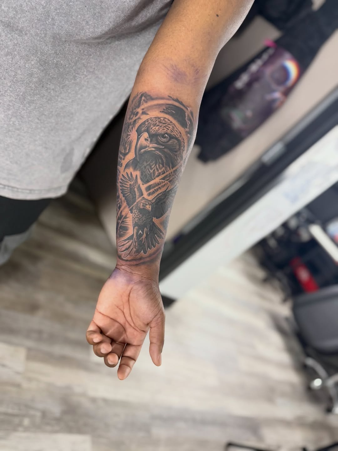 Tattoo by @societiesmenece β realism, black_and_grey