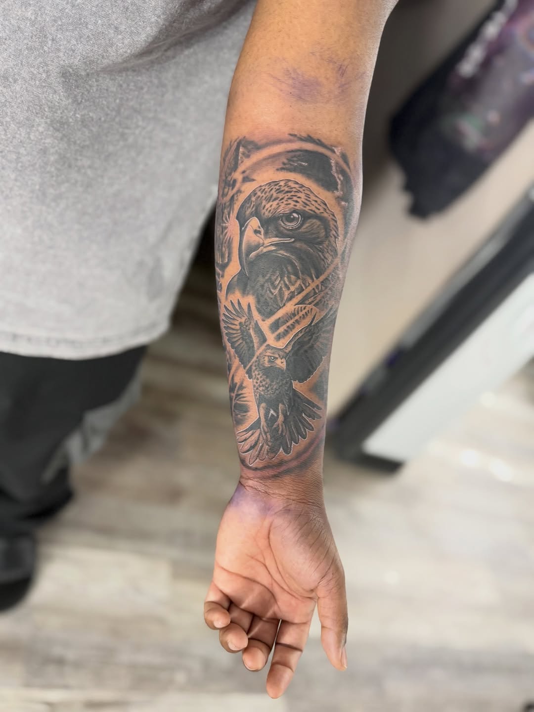 Tattoo by @societiesmenece β realism, black_and_grey