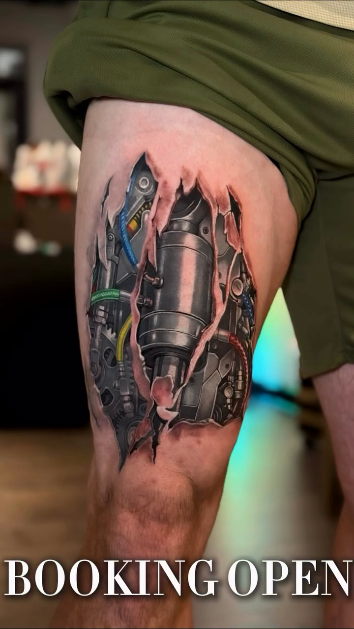 Tattoo by @tuantran.ink — realism, black_and_grey
