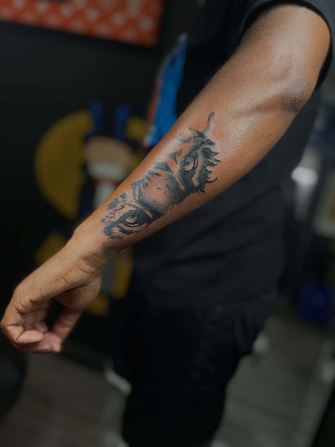 Tattoo by @dfineink — realism, black_and_grey