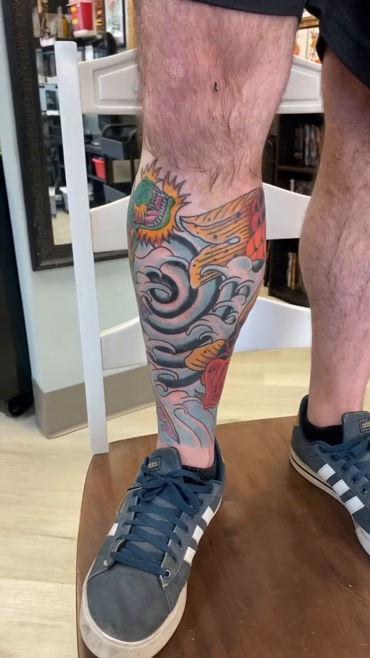 Tattoo by @deathoner727 — japanese_irezumi, illustrative