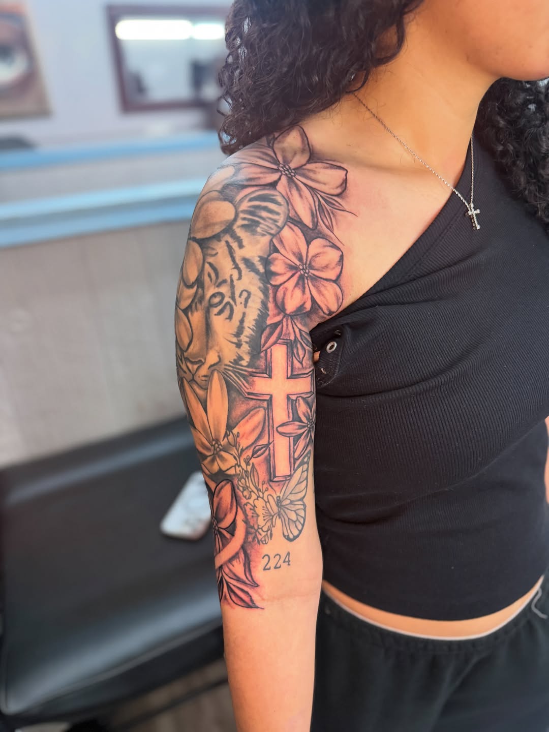 Tattoo by @inkbyjaee — realism, black_and_grey
