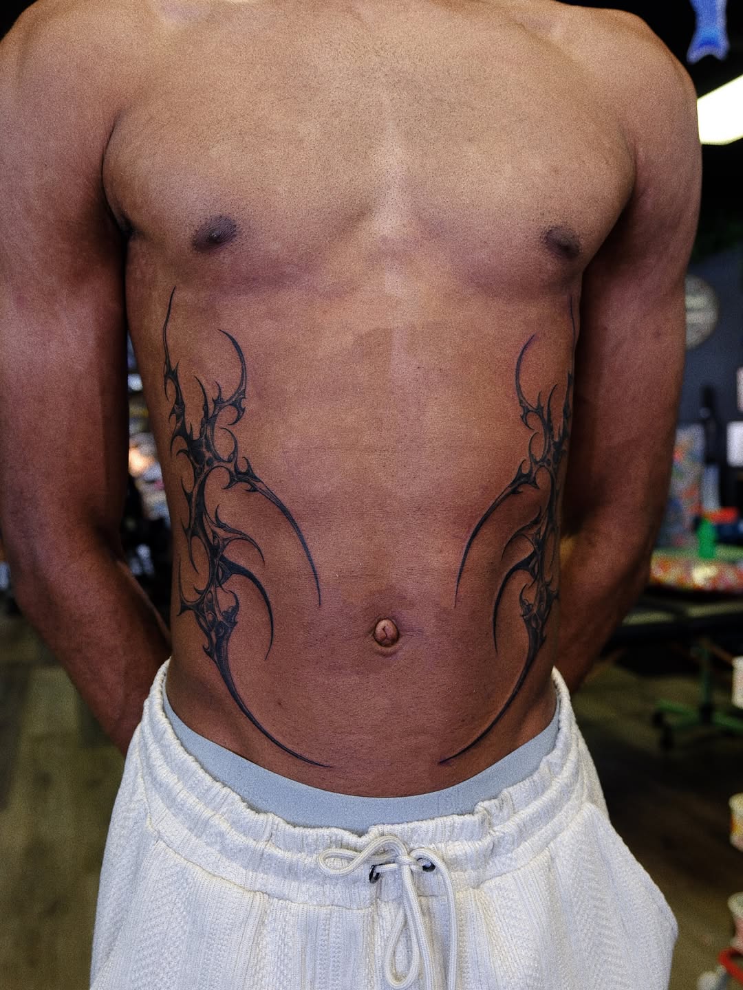 Tattoo by @rita_tattooist — blackwork, ornamental