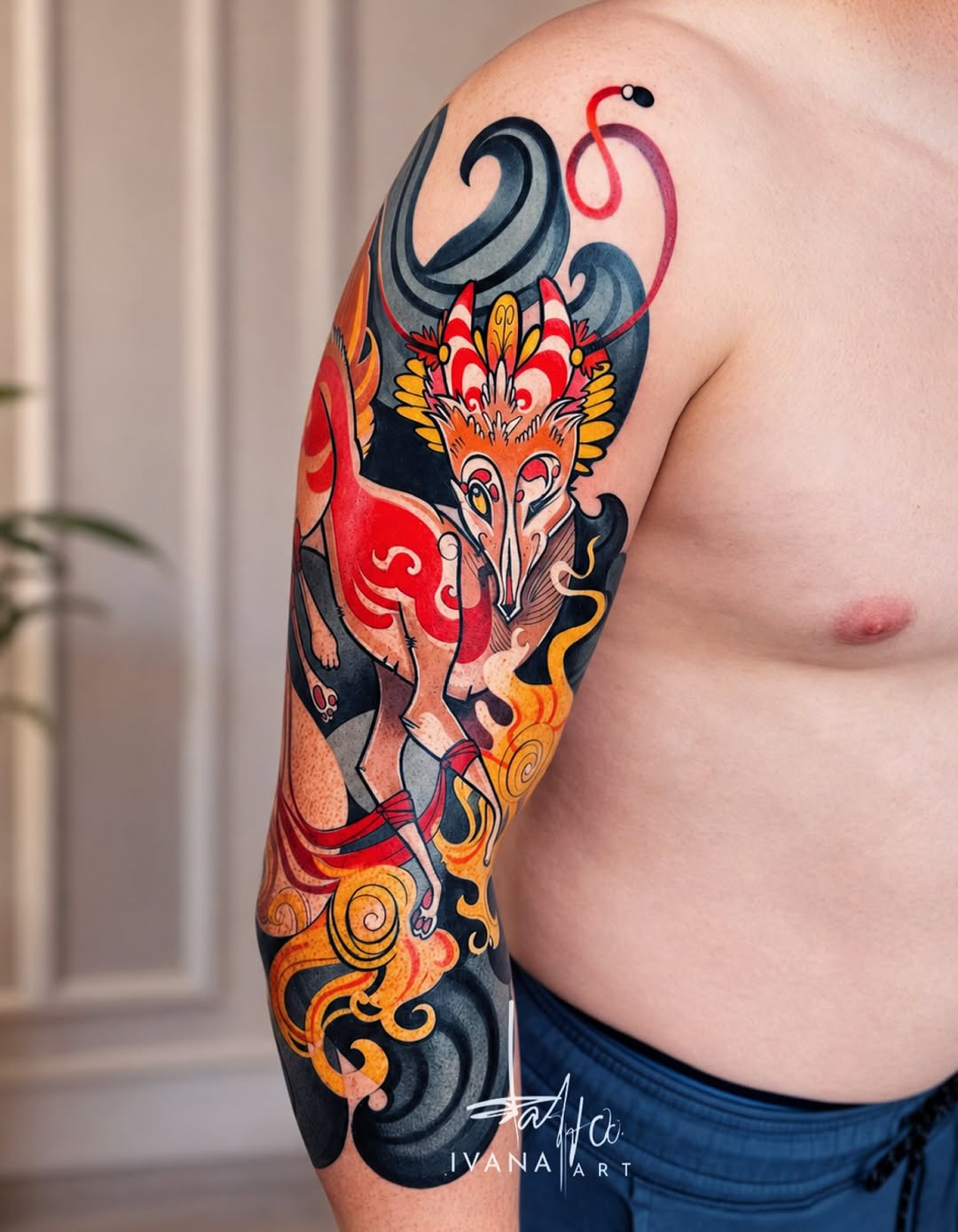 Tattoo by @ivanatattooart — new_school