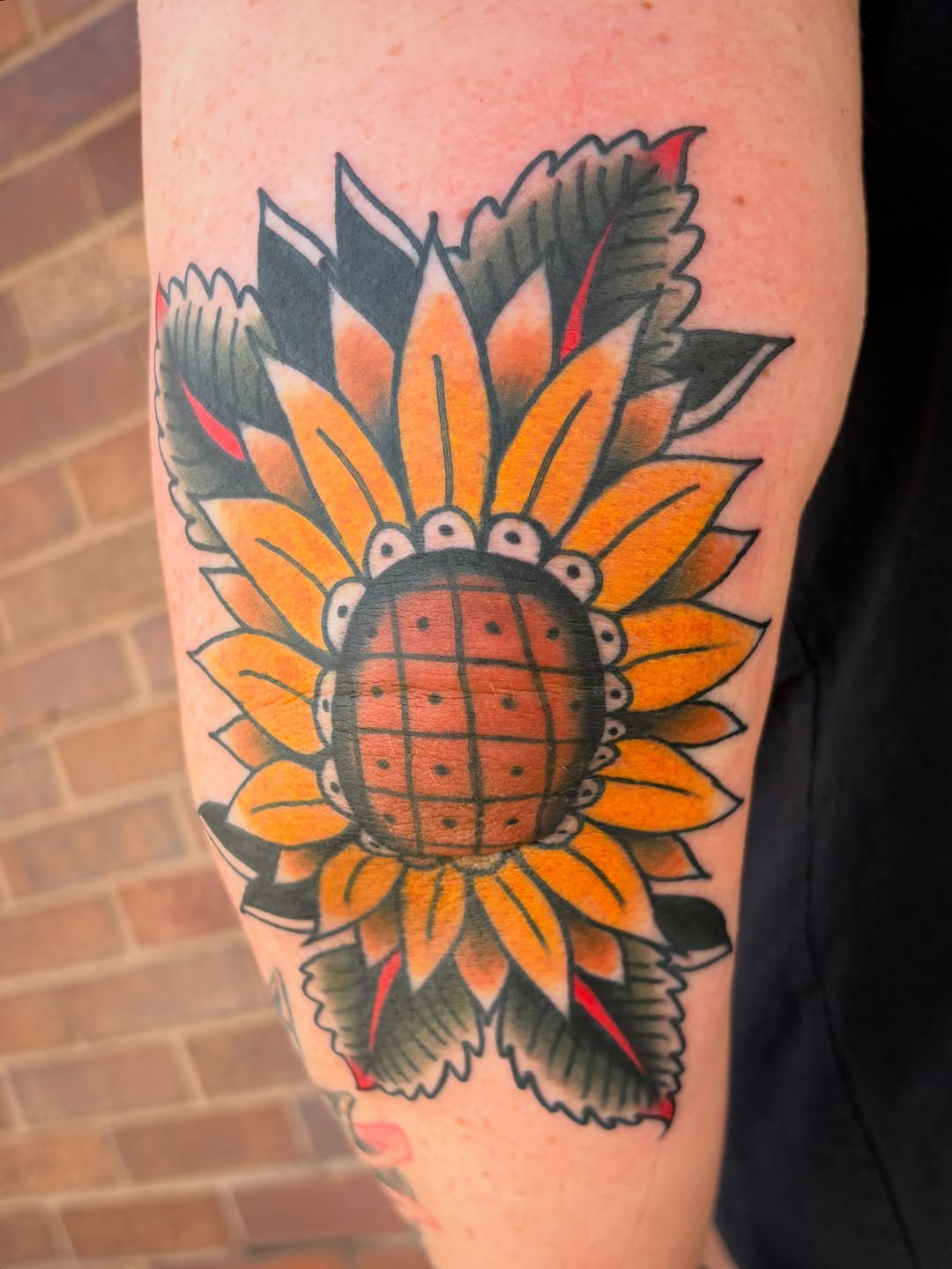 Tattoo by @asecularhazer — american_traditional, illustrative