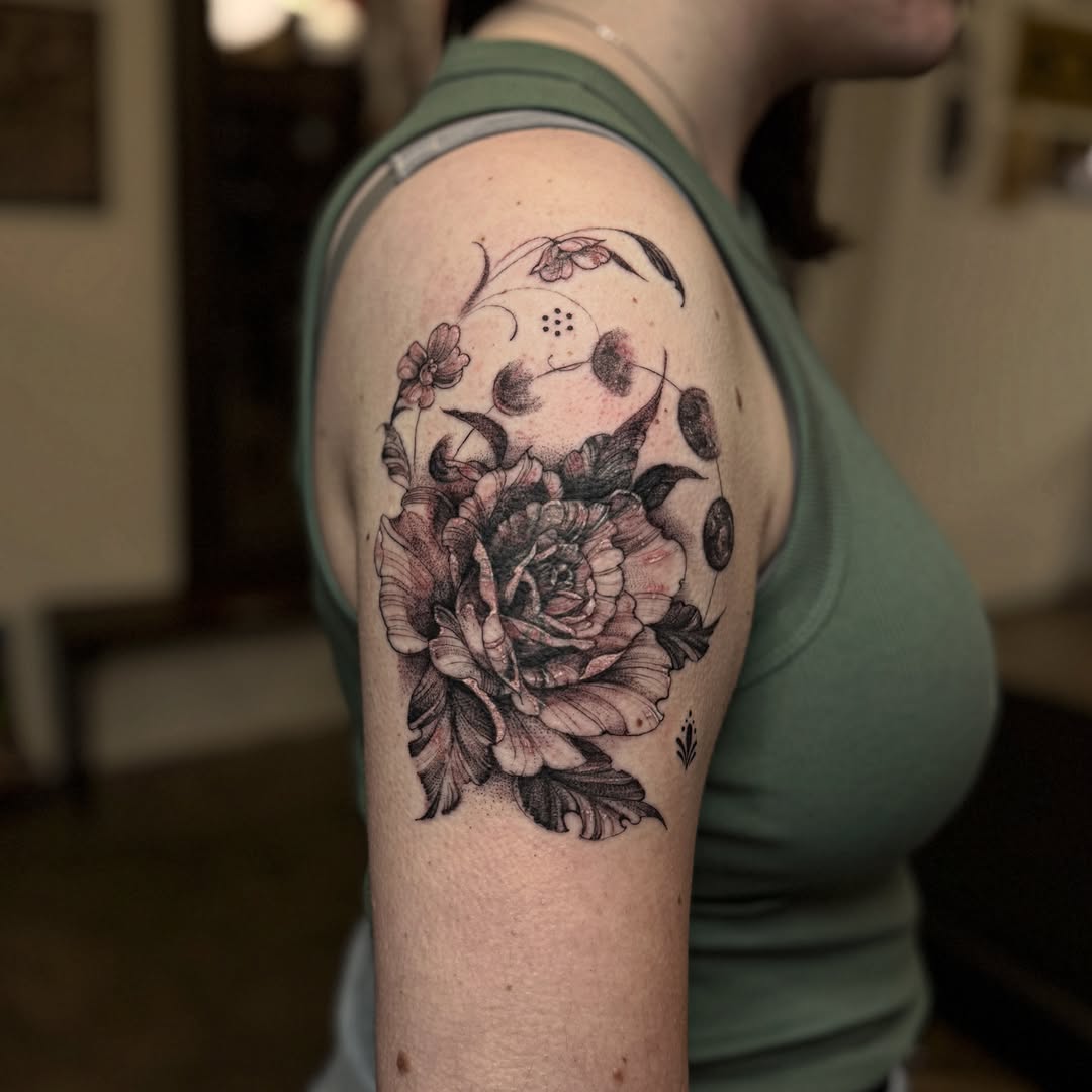 Tattoo by @anderstattoo β realism, dotwork