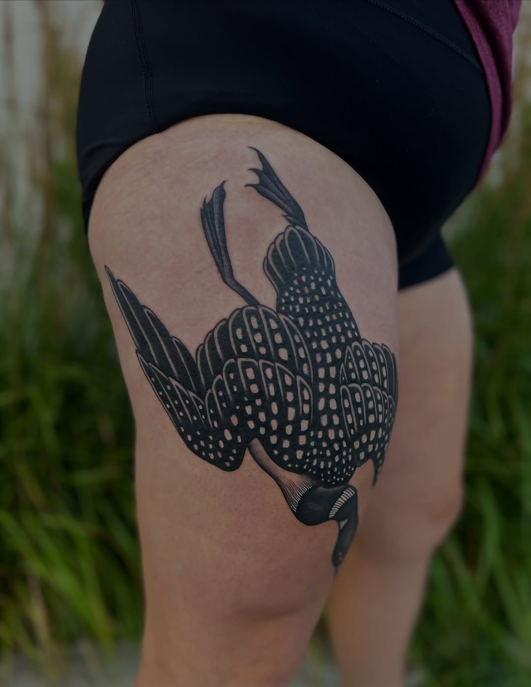Tattoo by @brookeesutter — black_and_grey, illustrative